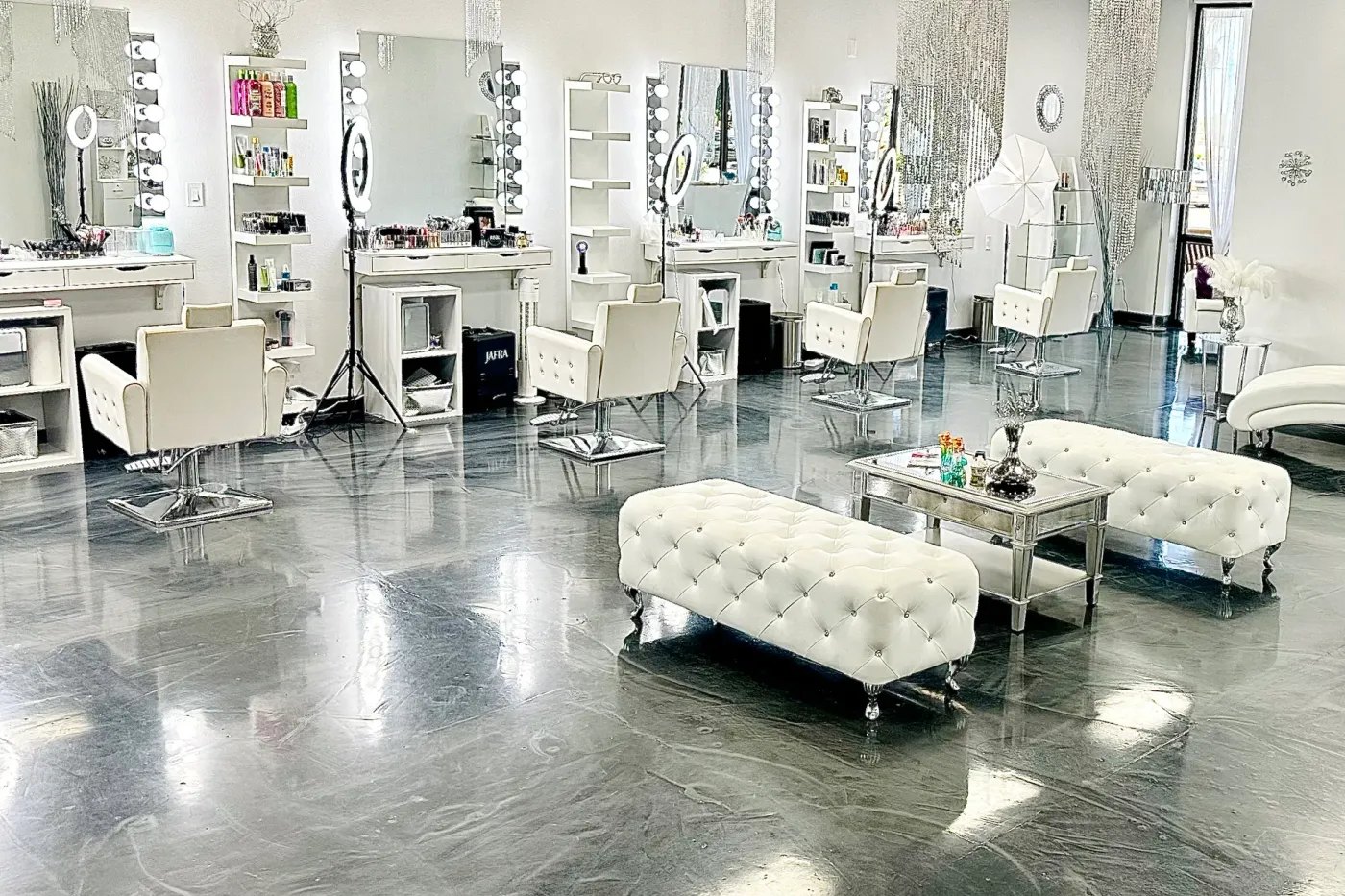Inside The Beauty Bar studio in Yuma, Arizona